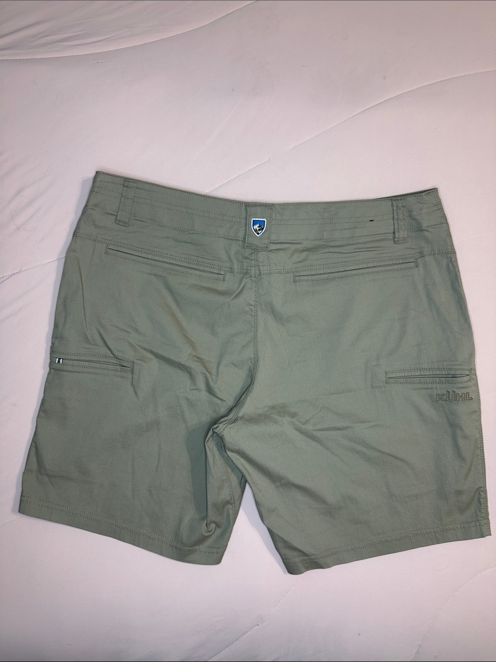 Kuhl Men's Sage Green Cargo Shorts 36